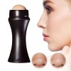 Oil Absorbing Volcanic Roller Reusable Oil Absorbing Roller to Control Excessive Oil from Face